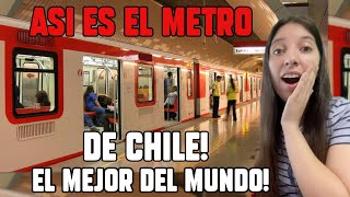 REACCIONANDO a EL MEJOR METRO DE LATINOAMERICA 😱 PARTE #1 *ES COMO VIAJAR AL FUTURO*