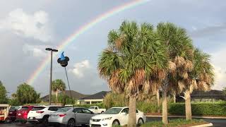 Rainbow over the Burnsed Rec Center, The Villages, Florida