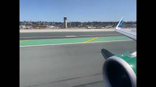 Frontier Airlines A320neo Landing San Diego SAN