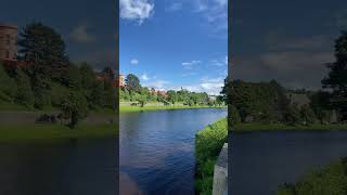 View of the River Ness and Inverness Castle #shortvideo