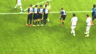 Juventus - Atalanta 2-0 25/10/2015 Punizione Dybala