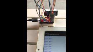 Arduino pro micro SR04 and BT4.0