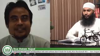 KETIKA USTADZ YUSUF MANSUR IKUT KAJIAN ONLINE.USTADZ .DR.SYAFIQ RIZA BASALAMAH.MA