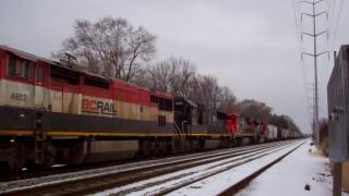 BC Rail on the Indiana Harbor Belt - LaGrange Park, IL