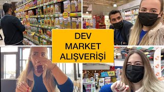 MARKET ALIŞVERİŞİ | UZUN ZAMAN SONRA DIŞARDA KAHVALTI ETTİK #marketalışverişi #devmarketalışverişi