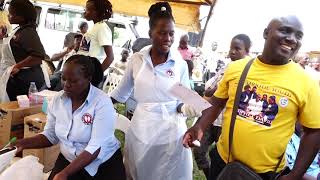 Youths in UAFCR started a blood donation campaign in preparation for a Mega Youth Crusade in Kaliro.