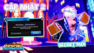 Cập Nhật Mới Anime Defenders Có Gì? Code Mới!!!