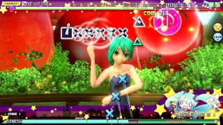 「Project Diva Arcade」ぽっぴっぽー (Hard)