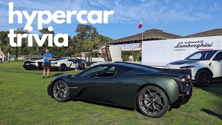 Which Hypercar Only has a 3 Cylinder Engine?