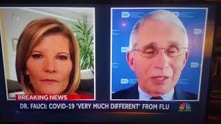 DR. FAUCI FORGOT ABOUT THE SPANISH FLU PANDEMIC ON CNN.