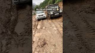 Mahindra bolero vs force Gurkha hight comparison #foryou #youtubeshorts #cars