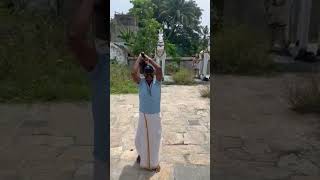 Double Hand Karalakattai Rotation #fitness  #காரலகட்டை #tamilfitnessmotivation #indianclubs