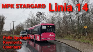 MPK Stargard, linia 14 - Solaris Urbino 12 IV #854