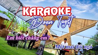 KARAOKE Đoạn Tuyệt ( Một Mai Em Có Đi Lấy Chồng - tác giả Phượng Linh) - Thúy Phượng Bolero