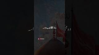 Wo Muhammad ﷺ Ka Pyara Nawasa - Muharram Status - WhatsApp Status #viralshorts #ytshorts