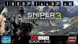 RX 470 | Sniper Ghost Warrior 3 BETA | 1080p | High/Very High