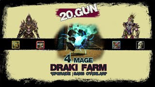 Knight Online | 4 Mage ile Draki Farm | Upgrade - Shell Kırdırma | #20Gün