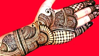 Simple mehndi design |Easy mehndi design for front hand |Teej special mehndi design |Mehndi design