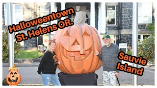 Halloweentown St Helens, Oregon! Sauvie Island! Pumpkin Patch!