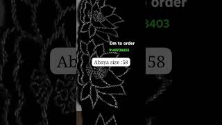 Imported Abaya from Dubai 🇦🇪 DM 9149708403 #abayadresess #dubaiabayaonline