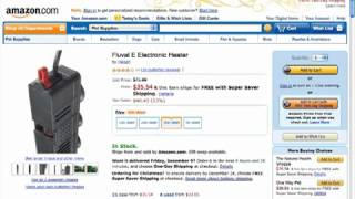 Aquarium Heater Review - Fluval E Electronic Heater for all aquariums