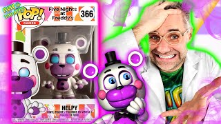 АНИМАТРОНИК ХЕЛПИ ФНАФ FUNKO POP - РАСПАКОВКА! ДОКТОР ЗЛЮ И АНИМАТРОНИКИ FIVE NIGHTS AT FREDDY`S!