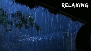 Rainy day 🌧️ Girl Sits on Mountain as Seeds Fall from Sky - AMAZING