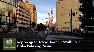 Roppongi To Tokyo Tower Walk Tour【60FPS】