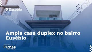 Ampla casa duplex no Eusébio