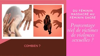 Pourcentage réel de victimes féminines d'abus sexuels