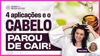 Queda de cabelo | Tratamento natural com Óleos Essenciais | Cabelo para de cair