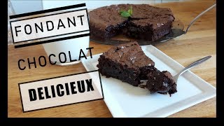 FONDANT AU CHOCOLAT - Rapide et facile ! (English subtitles - Melted chocolate cake)