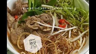 How to make Vietnamese Beef rice noodles-Cách nấu bún bò giò heo ngon chuẩn vị | HNAG79 #10