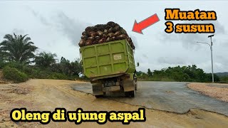 Ekstrimnya jalan poros Segah labanan