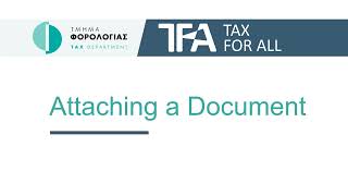 TFA - Message - Attaching a Document