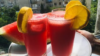 How to make watermelon juice Recipe // Easy and simple￼ juice Recipe // Everydayfood ￼