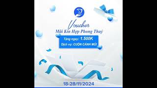 🎉 VOUCHER KHỦNG - TẶNG NGAY 1TR500K KHI THU GỌN CÁNH MŨI PHONG THỦY TẠI THẨM MỸ KHANG VĨNH 🎉