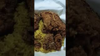 crispy Chicken with Rice #foryou #food #viralvideo #foodblogger #fun #fypシ #love #worldcup #shorts