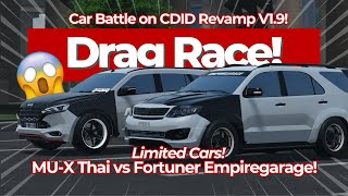 Drag Race Mobil Diesel! MU-X Thai vs Fortuner Empiregarage - CDID V1.9