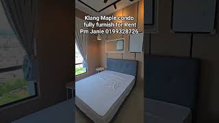 【 FOR RENT Rm 2500 】Maple Residence, Bandar Bestari Klang #klang #realestate #selangorproperty