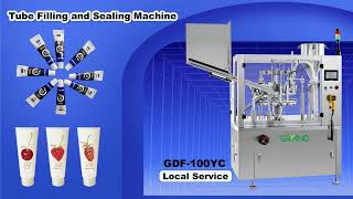 GDF-100YC Automatic Tube Filling and Sealing Machine #tubefillingmachine #fillingmachines