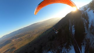 Paragliding Sunset flight #hikeandfly