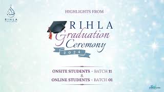 Highlights from Rihla Graduation Ceremony