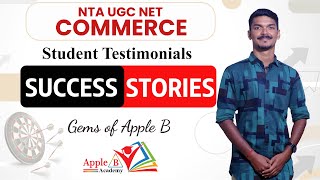 NTA UGC NET Commerce | Harikrishnan | NET June 2023 | Classroom & Online Coaching | Apple B Academy