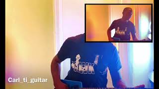 Klass mwen Emew guitar solo Belkod cover by Carl ti guitar 🎸