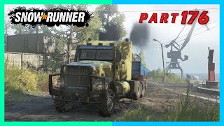 SNOWRUNNER Gameplay | Lost Instruments Delivery To The Pier