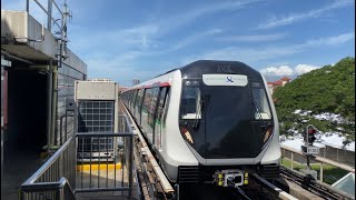 SMRT R151 829/830 - Arriving Eunos (» Joo Koon)