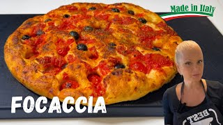 Pravá focaccia barese, triky a všechna tajemství