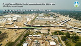 Michigan Interchange Flyover - July 2024 | Survol de l’échangeur au Michigan - juillet 2024