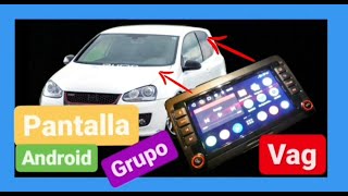 ✅ Instalación RADIO ANDROID para el Golf🧐 | Cámara Trasera doble Visión😲